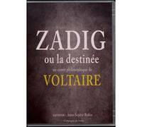Zadig ou la destinée 1 CD audio - Voltaire - la compagnie du savoir - Texte lu (CD) - Textes lus CD