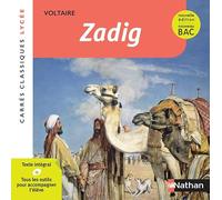 Voltaire – Zadig ou la Destinée – Éd. pédagogique Lycée – Nouvelle éd. BAC (Nathan)