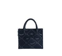 Zadig & Voltaire - Angel XS Monogram Denim Tote - Femme - Sacs - Bleu - Taille: ONE Size