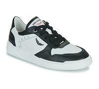 Zadig & Voltaire - Baskets À Lacets En Cuir De Vachette - Blanc Noir - Unisexe - Taille 35