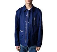 ZADIG&VOLTAIRE Bertie Coton Army Arrow Jacket Worker Taille: M | Vestes militaires Outlet | Homme | Vert