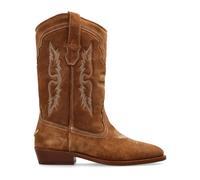 Zadig & Voltaire - Bottines Western Tex - Femme - Chaussures - Brun - Taille: 37 EU