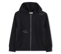 Zadig & Voltaire - Cardigan En Tricot À Capuche - Nuit - Garçon - 10 Ans