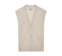 Zadig & Voltaire - Gilet Scout sans manches - Femme - Vestes - Beige - Taille: 36 FR