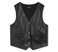 Zadig & Voltaire - Gilet Simili Sans Manches - Black - Fille - 6 Ans