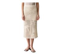 Zadig & Voltaire - Jupe Midi Maille Ouverte - Femme - Jupes - Blanc - Taille: 40/42 FR