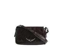 Zadig & Voltaire - Le Zouzou Vintage Patent Bag - Femme - Sacs - Brun - Taille: ONE Size