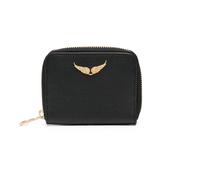 Petite Maroquinerie Zadig & Voltaire Mini Zv Grained Leather pour Sacs T.U Noir