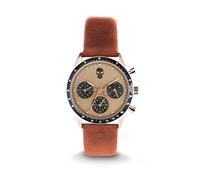 Zadig & Voltaire Mixte Analogique Montre avec Bracelet en Cuir ZVM118
