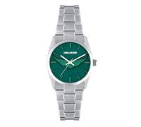 Zadig & Voltaire - Montre Mixte - Quartz - Acier inoxydable - Vert - Argent - Analogique