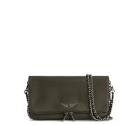 Zadig & Voltaire - Pochette Rock en Cuir Vert - Femme - Sacs - Vert - Taille: ONE Size