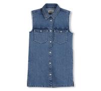 Zadig & Voltaire - Robe Chemise Sans Manches - Double Stone+brossage - Fille - 8 Ans