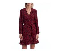 Zadig & Voltaire - Robe portefeuille florale avec silhouette féminine - Femme - Robes - Multicolore - Taille: 36 FR
