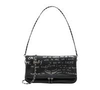 Zadig & Voltaire - Rock Graffiti Clutch - Femme - Sacs - Noir - Taille: ONE Size
