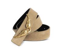 Zadig & Voltaire - Rock Reversible 30mm Belt - unisex - Accessoires - Beige - Taille: S