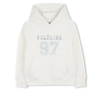 Zadig & Voltaire X60592 Hoodie Blanc 8 Years Garçon