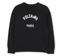 Zadig & Voltaire - Sweat Col Rond - Black - Unisexe - 12 Ans