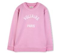 Zadig & Voltaire - Sweat Coupe Large - Deep Pink - Fille - 14 Ans