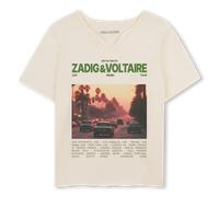Zadig & Voltaire - T-shirt Manches Courtes - Milk - Garçon - 14 Ans