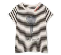 Zadig & Voltaire - Tee-shirt Manches Courtes - Ecru Noir - Fille - 12 Ans