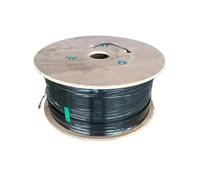 ZADIKO Câble de raccordement for fibre optique monomode d'intérieur - 50 m, 1/2/4 conducteurs, 2 conducteurs en acier, sans connecteur(White,2 Cores)