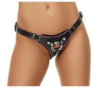ZADO - culotte réglable en cuir (noir) - S-L