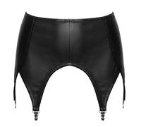 Zado Cuir Porte-Jarretelles pour femme Black XXL