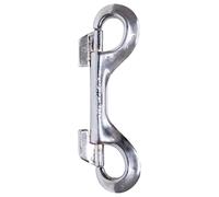 ZADO - double mousqueton métal - argent