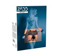 ZADO - ensemble de bondage en cuir ajustable (noir)