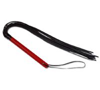 ZADO - Fouet en cuir - Rouge