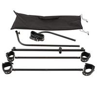 ZADO Pilori pour Esclave Métal/Cuir Noir Noir