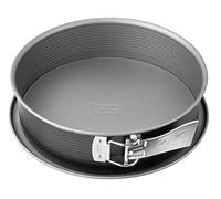 ZADO Zenker 6902 Energy Moule à Charnière avec Fond Plat Acier Inoxydable Anthracite/Argent Diamètre 26 cm