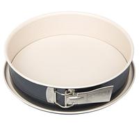 ZADO Zenker 7812 Crème Noir Moule à Charnière avec 1 Boden Acier Inoxydable Gris/Beige Diamètre 28 cm