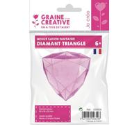 ZAELEROND Moule à Savon Triangulaire en Plastique Alimentaire pour Savon Diamant Triangle Fabriqué en France
