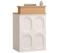 ZAFDZSW Petit Comptoir de Caisse, Bureau d’Accueil avec Comptoirs de Rangement, Comptoir de Réception pour Salon de Beauté, Magasin de Vêtements(Yellow,31.4IN/80CM_with Cabinet)