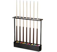 ZAFDZSW Support de Sol Pour Queue de Billard, Porte-queue et Accessoires de Billard pour Salle de Jeux, Clubs et Bars(Black)