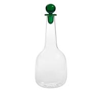 Zafferano Bilia glass Bottle - Zafferano Green