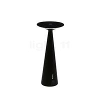 ZAFFERANO set de 3 lampes de table DAMA (Noir - Aluminium peint et polycarbonate)