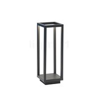 Zafferano Home Lampe solaire LED gris foncé Ce luminaire comporte des modules à LED prémontés de classes énergétiques A A++, A+, A