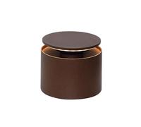 Zafferano, Lampe Push-Up, Lampe de Table Rechargeable et Sans Fil avec Contrôle Tactile, Utilisable également comme Lampe d'Extérieur, Dimmer 2200-3000 K, Hauteur 80-100 cm, Couleur Corten