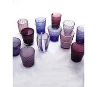 ZAFFERANO Melting Pot 6 Verres Assortis Améthyste