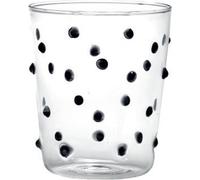 Zafferano Party Tumbler Verre Noir 45 Cl Set de 6 Pièces en Verre