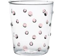 Zafferano Party Tumbler Verre Rose 45 Cl Set de 6 Pièces en Verre