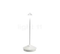 Zafferano Pina Lampe rechargeable LED blanc Ce luminaire comporte des modules à LED prémontés de classes énergétiques A A++, A+, A