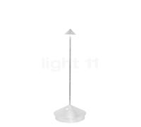 Zafferano Pina Lampe rechargeable LED feuille d’argent Ce luminaire comporte des modules à LED prémontés de classes énergétiques A A++, A+, A