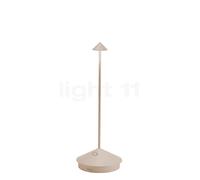 Zafferano Pina Lampe rechargeable LED sable Ce luminaire comporte des modules à LED prémontés de classes énergétiques A A++, A+, A