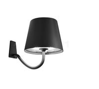 Zafferano Poldina Applique LED conique gris foncé Ce luminaire comporte des modules à LED prémontés de classes énergétiques A A++, A+, A