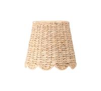 Zafferano, Poldina L Cover Jacinthe d'Eau, Tissée à La Main pour Lampe de Table, Abat-Jour Compatible avec Lampes Poldina, Fait à La Main, Ø19,5 x 17,5 cm