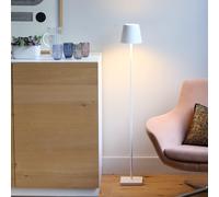 Zafferano Poldina Lampe rechargeable LED blanc - 52/87/122 cm Ce luminaire comporte des modules à LED prémontés de classes énergétiques A A