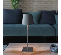 zafferano Poldina Lampe de table sans fil, LED, LD0395N3, Poldina Pro L